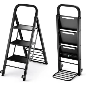 Convertible 3-Step Ladder & Hand Truck