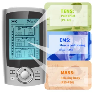 36-Mode Electric TENS Muscle Stimulator & Massager