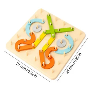 Colorful Wooden Multiple Shape Puzzle